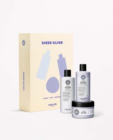 Maria Nila Beauty Box Sheer Silver 3pcs